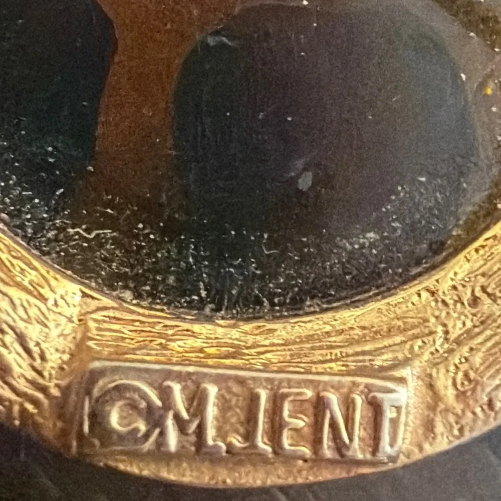 M Jent Vintage Leopard Clip-On Earrings and Pendant - Picture 6 of 7